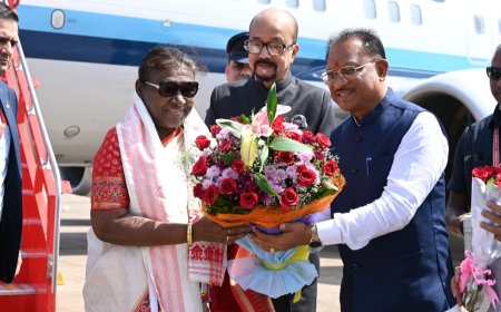 Droupadi Murmu :  रायपुर एम्स के द्वितीय दीक्षांत समारोह में राष्ट्रपति द्रौपदी मुर्मु हुई शामिल : 10 छात्रों को गोल्ड मेडल