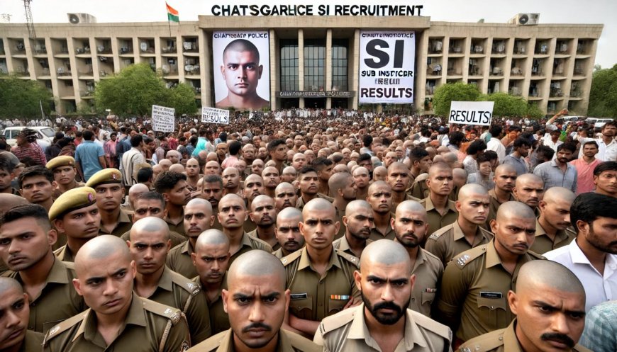      Chhattisgarh Police SI भर्ती परीक्षा का परिणाम हुआ जारी