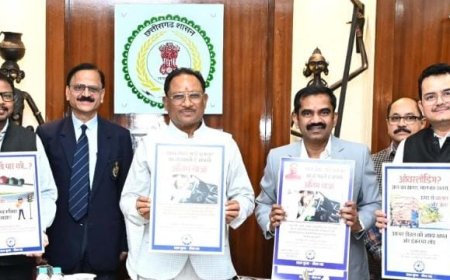 सड़क सुरक्षा पर छत्तीसगढ़ सरकार का एक्शन प्लान : मुख्यमंत्री ने दिए ब्लैक स्पॉट सुधार और यातायात नियमों पर कड़ाई के निर्देश