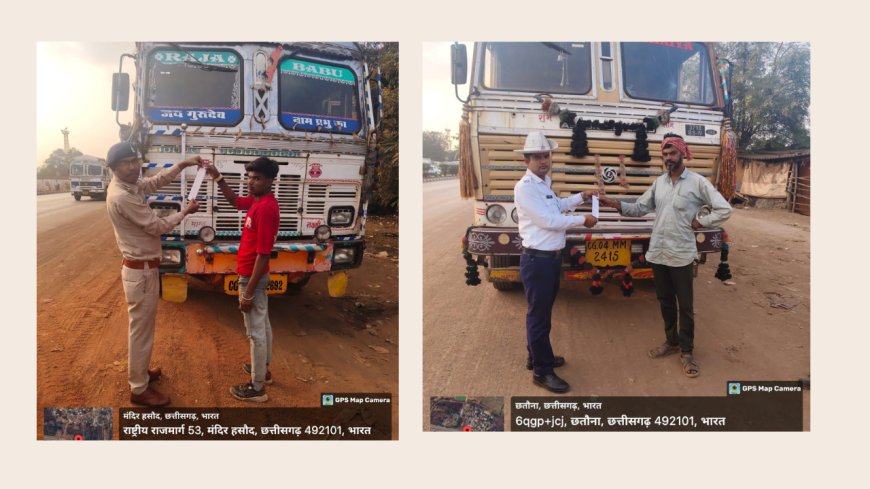 यातायात विभाग परिवहन विभाग द्वारा मंदिर हसौद के एचपीसीएल व भारतीय खाद्य निगम के प्रबंधकों के साथ व्यवस्थित पार्किंग के संबंध में ली गई बैठक
