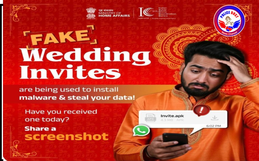 दोस्तो शादी कार्ड भेजकर APK फाइल के जरिए साइबर ठगी करने का तरीका एक नई तकनीक है