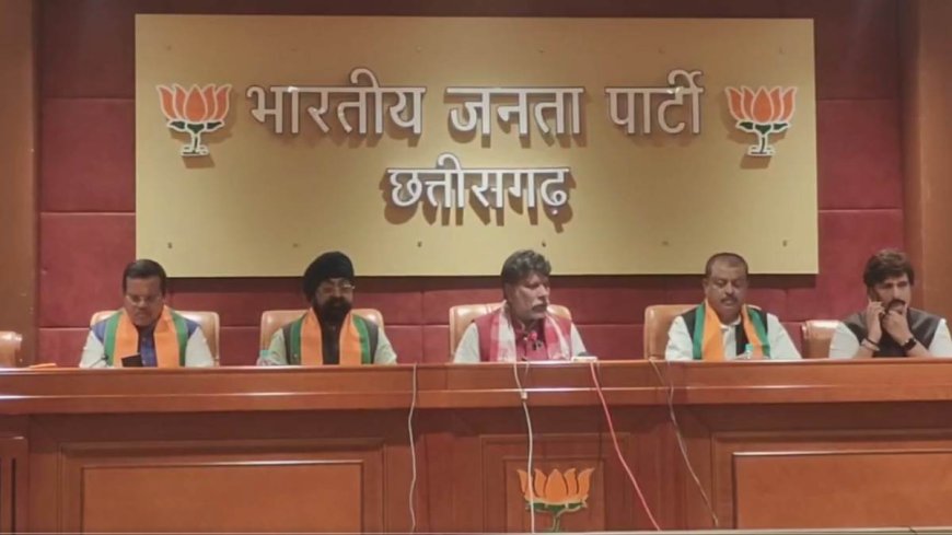 BIG Breaking news : भारतीय जनता पार्टी ने रायपुर नगर निगम के 70 वार्डों के पार्षदों की सूची जारी