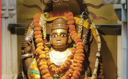 छत्तीसगढ़ दक्षिणमुखी हनुमान मंदिर, 1100 साल पुराना  इतिहास है