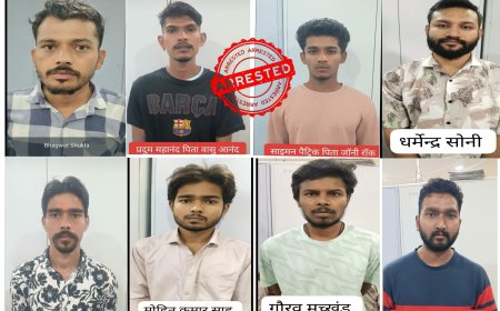 म्यूल बैंक खाता के लिए बैंक खाता खुलवाने, खातों को ऑपरेट करने में शामिल 8 आरोपी गिरफ्तार