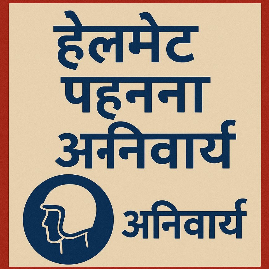 पुलिस अधीक्षक सूरज सिंह परिहार की सराहनीय पहल – पुलिसकर्मियों के लिए हेलमेट पहनना अनिवार्य