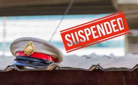 पैसों की वसूली और लापरवाही के आरोप में पाण्डुका TI निलंबित