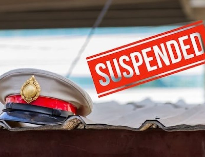 पैसों की वसूली और लापरवाही के आरोप में पाण्डुका TI निलंबित