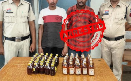 CG News: अवैध रूप से शराब का परिवहन करते 2 आरोपी गिरफ्तार