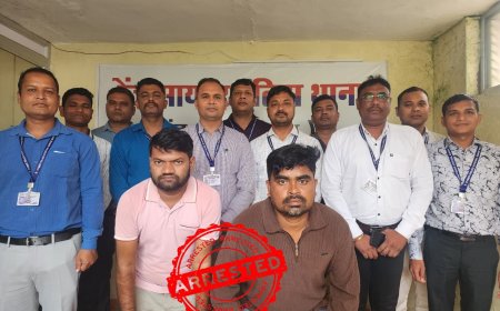 Raipur Police ऑपरेशन साइबर शील्ड: फर्जी सिम कार्ड बेचने वाले 2 पीओएस एजेंट गिरफ्तार