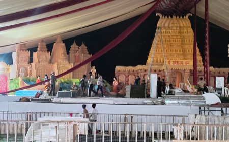 श्रीमंत हनुमंत कथा की तैयारी पूरी: आज  रायपुर बागेश्वर धाम पीठाधीश्वर पं. धीरेंद्र कृष्ण शास्त्री ,दोपहर 3 बजे से करेंगे कथा