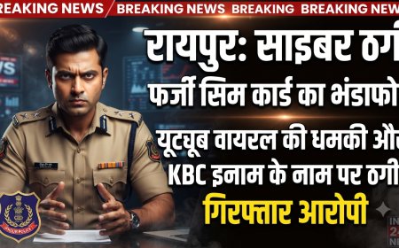साइबर ठगी में इस्तेमाल हुए फर्जी सिम कार्ड: यूट्यूब वीडियो वायरल करने की धमकी और KBC इनाम के नाम पर ठगी