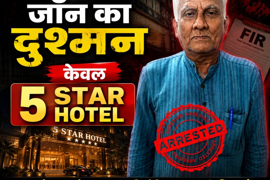 रायपुर: 5-स्टार होटलों को निशाना बनाने वाला अंतर्राज्यीय ठग ओडिशा से गिरफ्तार